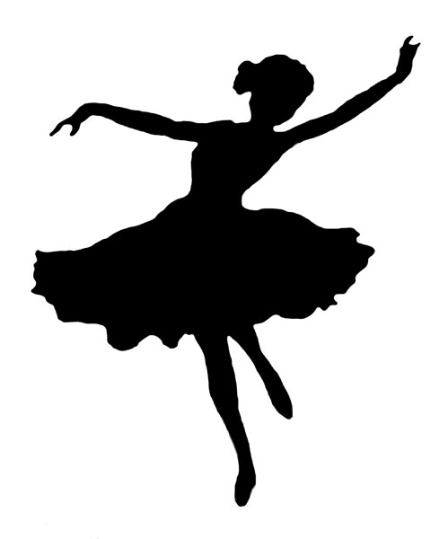 Silhouette Of A Dancer - ClipArt Best