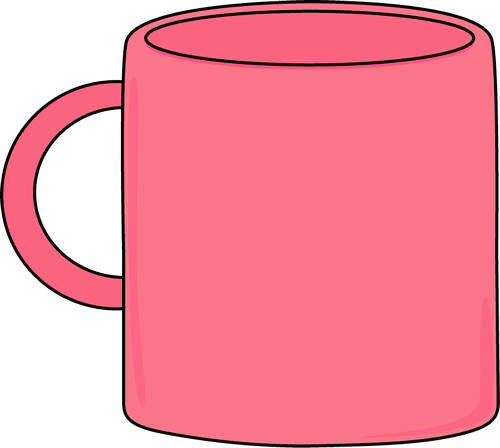 Pink Mug Clip Art - Pink Mug Image