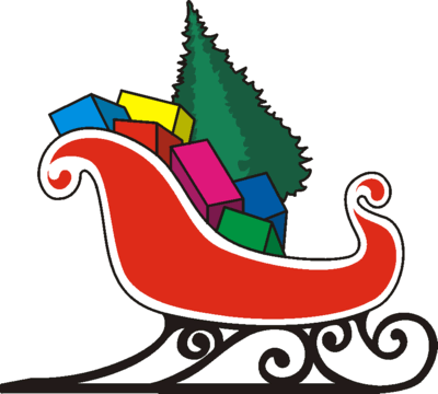 Pictures Of Santas Sleigh - ClipArt Best