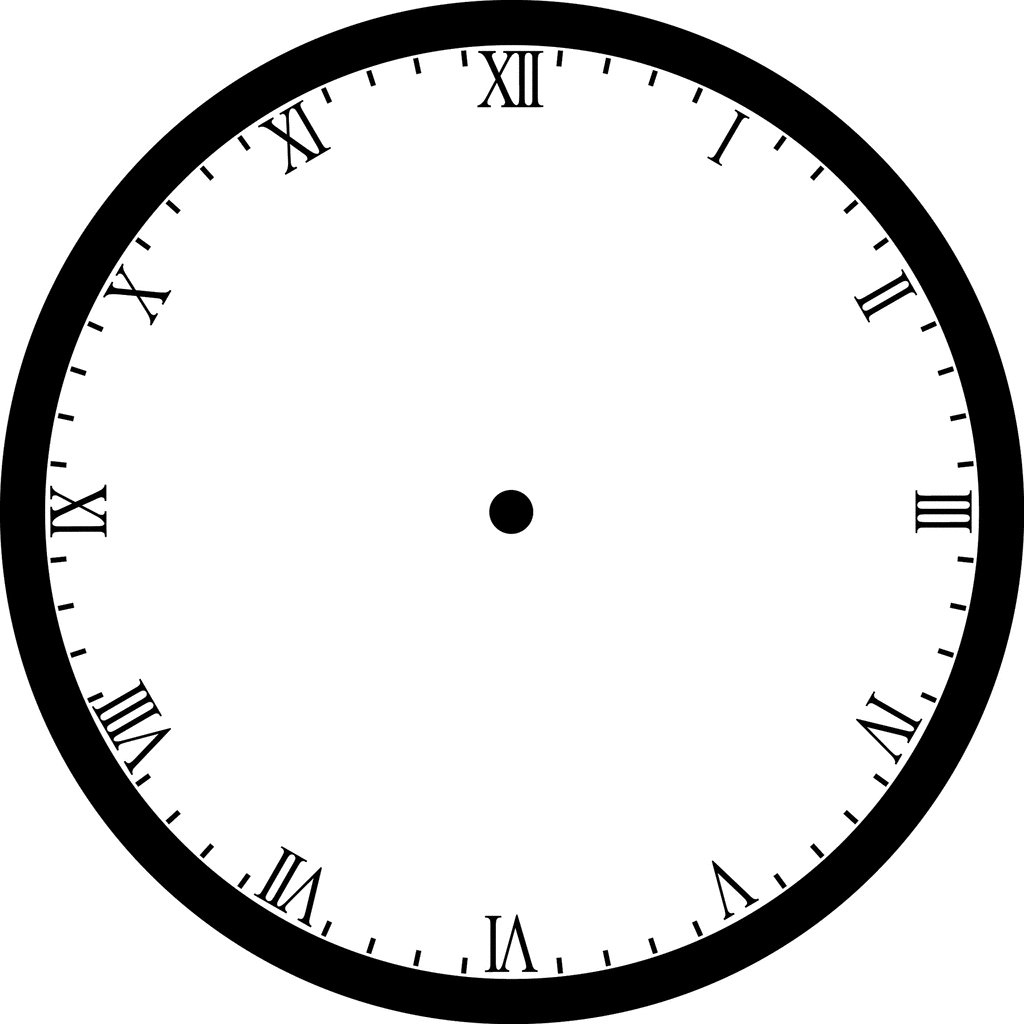 Blank Clock Clipart - Cliparts.co