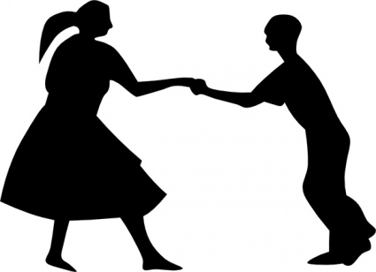 Dancing Couple Fifties clip art - Download free Human vectors