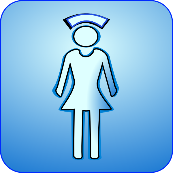 Nurse Icon clip art - vector clip art online, royalty free ...
