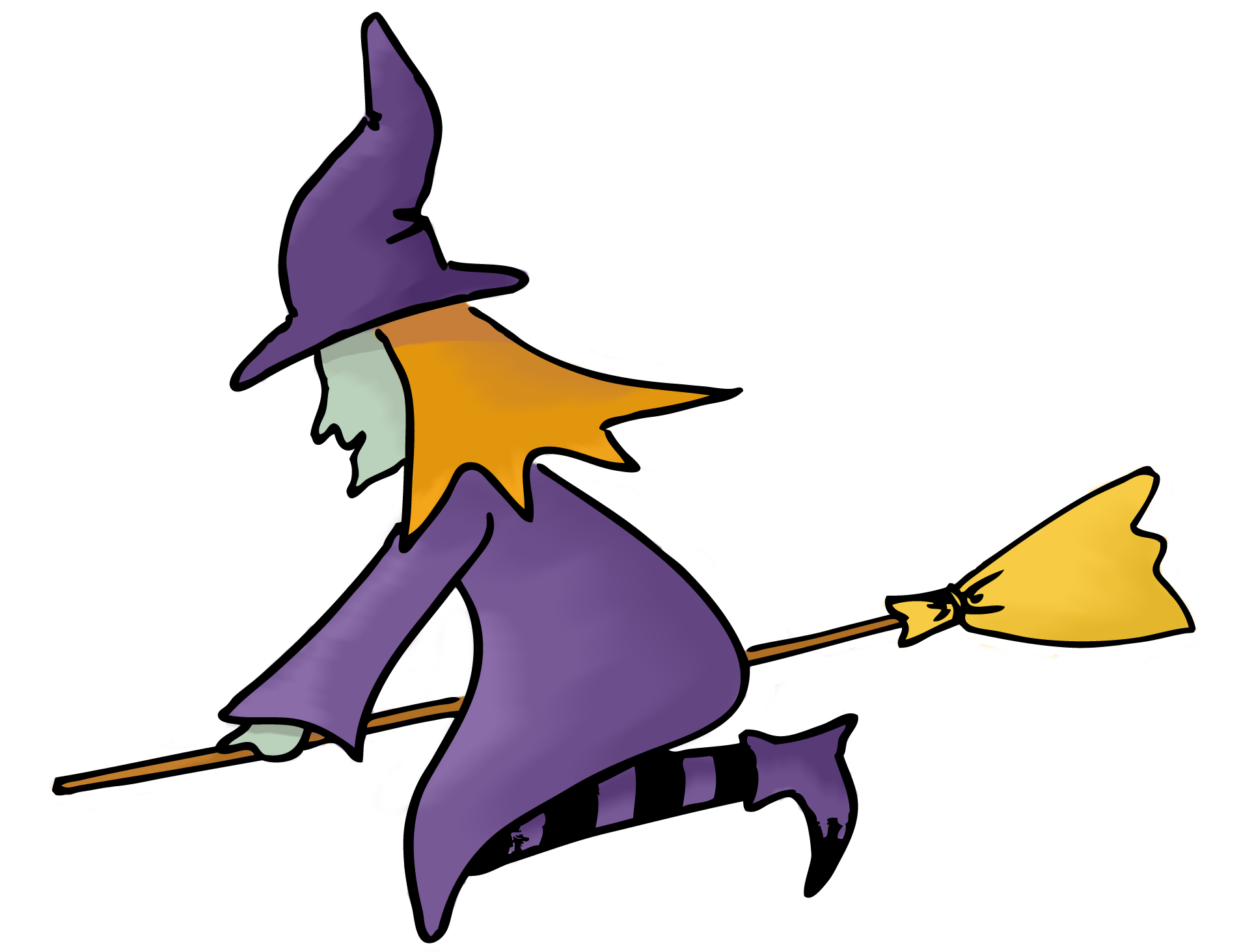 Halloween Witch Clip Art - Cliparts.co