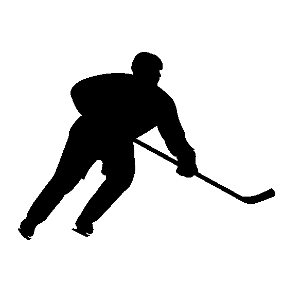 Hockey Player Silhouette Clip Art - ClipArt Best - ClipArt Best