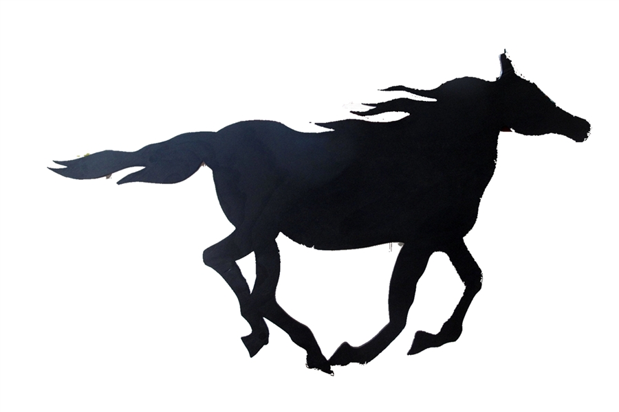 Running Horses Silhouette - Cliparts.co