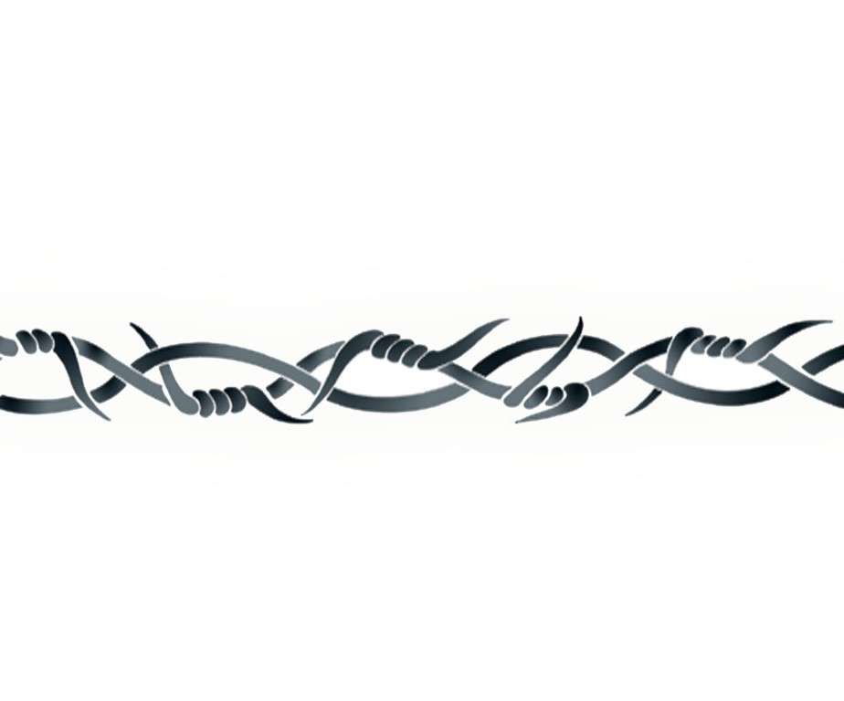 Barbed Wire Band - Arm Band Tattoo Design | TattooTemptation ...