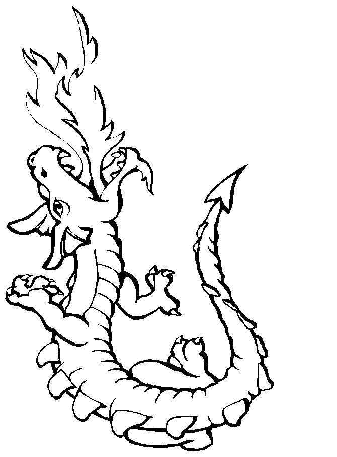 Poison Sign Coloring Page