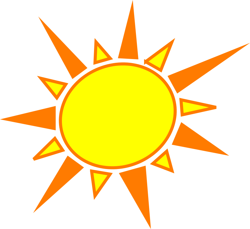 clipart pictures of the sun - photo #31