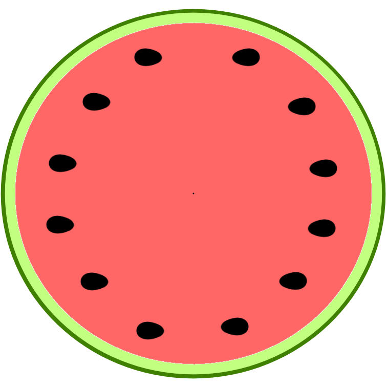 Watermelon Slice Clip Art Clipartsco