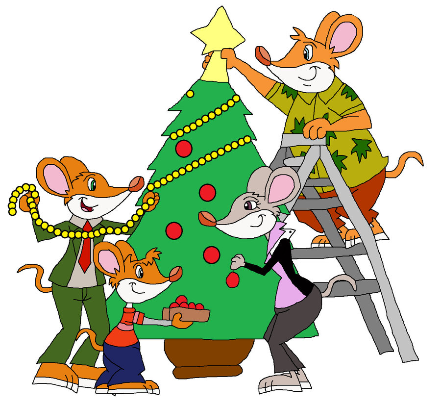 Decorating the Christmas Tree by HunterxColleen on deviantART