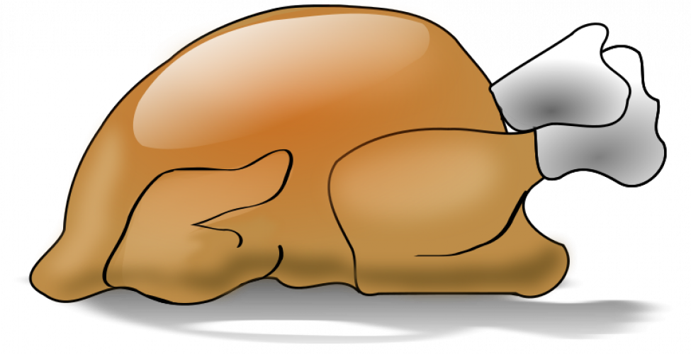 Thanksgiving day turkey vector drawing | Public domain vectors