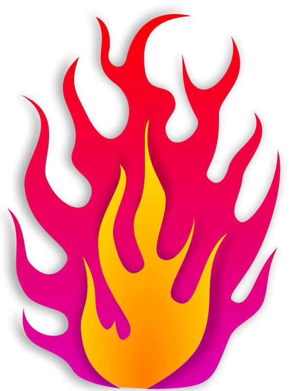 Glossy Flame Clip Art Download