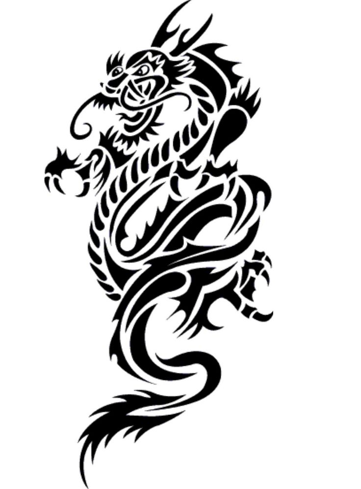 Dragon + Tattoo on Pinterest
