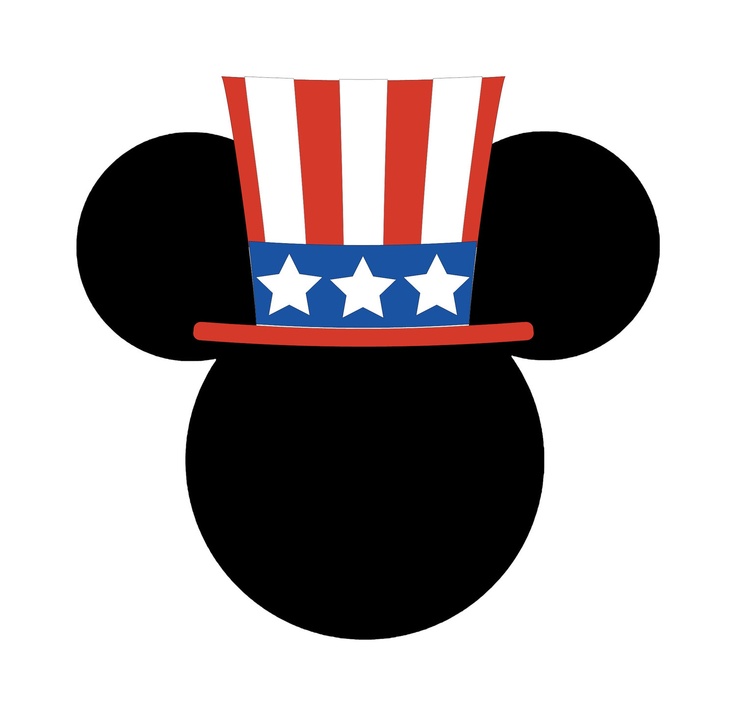mickey mouse 4th july clipart - photo #41