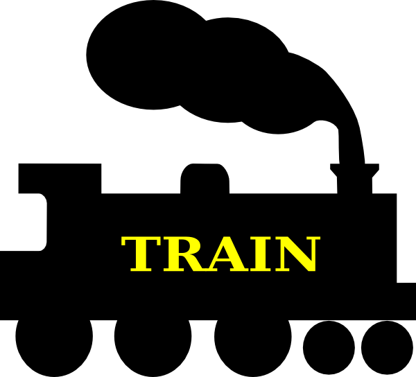 Train Silhouette clip art - vector clip art online, royalty free ...