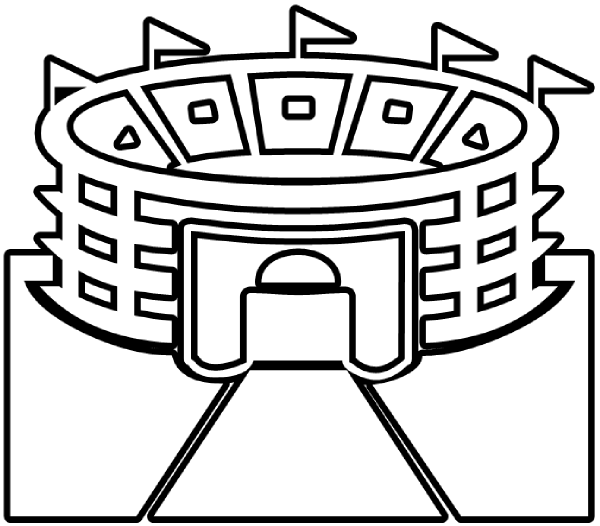 How To Draw A Football Stadium Cliparts.co