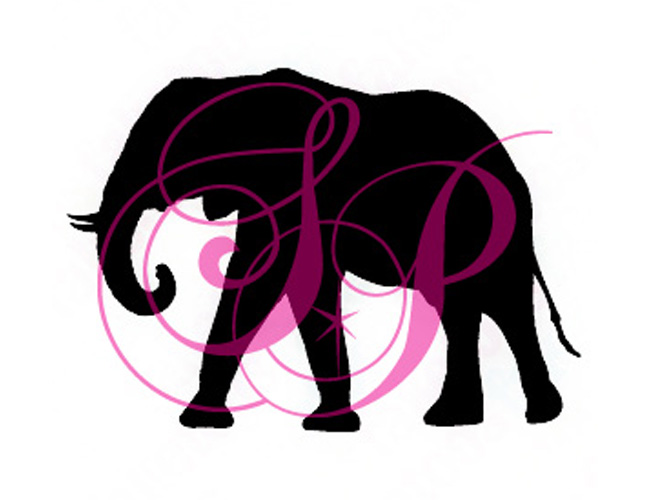 Stencil – Elephant – Set of 6 | Shimmer Pros