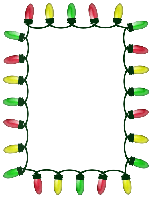 Christmas Light Border Clip Art | Clipart Panda - Free Clipart Images