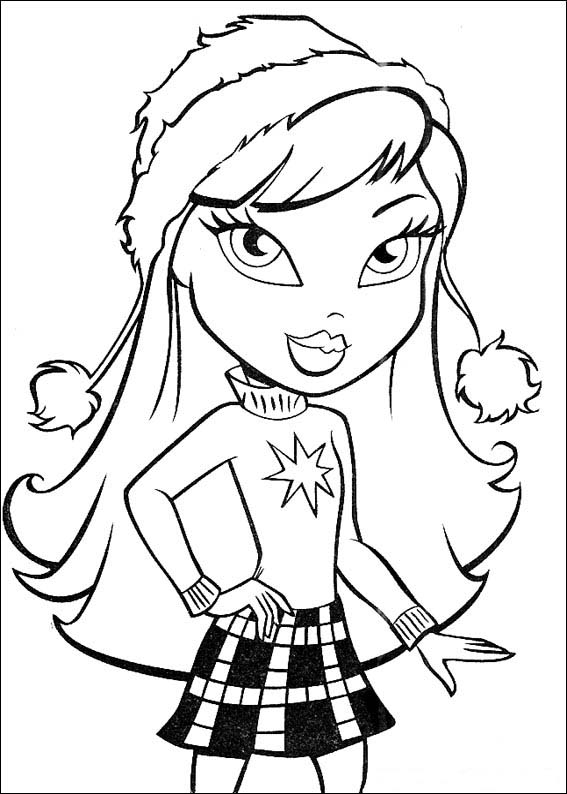 Cool Lips Coloring Pages