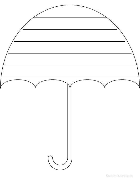 Umbrella Template Images & Pictures - Becuo