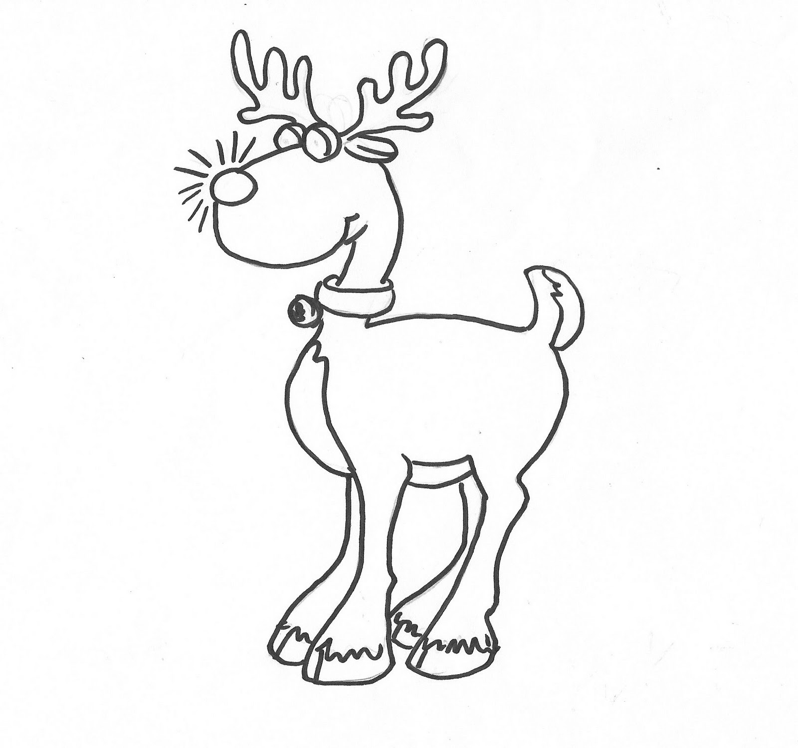 Images For > Rudolph The Red Nosed Reindeer Clipart