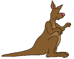 Free Australian Animals Clip Art by Phillip Martin