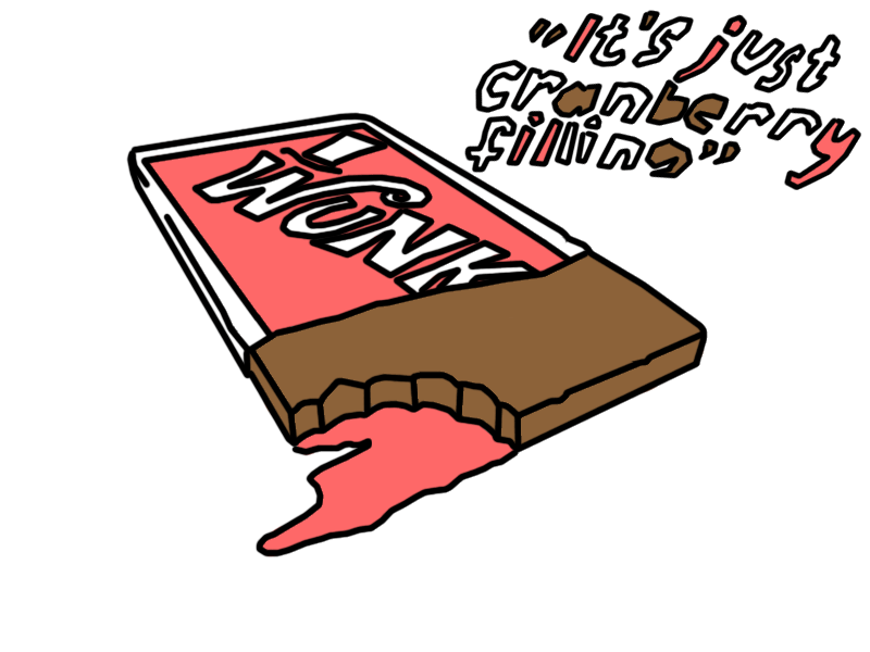 Your Chocolate Bar Isn't Hurt, That's Just Cranberry Filling ...