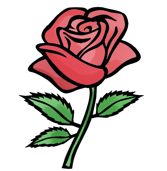 rose garden clip art free - photo #30