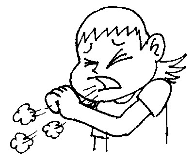Pix For > Coughing Clipart