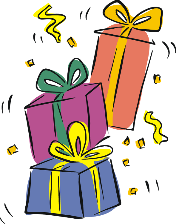 Pile Of Birthday Presents Clipart | Clipart Panda - Free Clipart ...