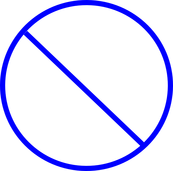 Transparent Blue Circle Clip art - Sign - Download vector clip art ...