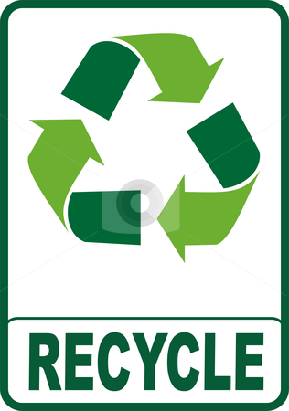 Recycle Sign stock vector