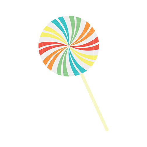 rainbow lollipop clipart - photo #21