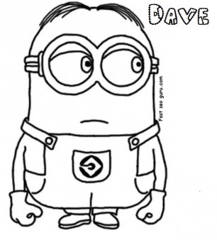 Pix For > Despicable Me Minions Clipart Black And White