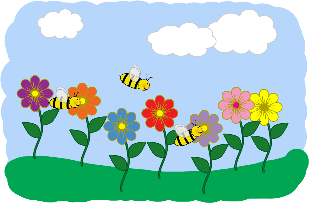 bees and flowers clip art | Clipart Panda - Free Clipart Images