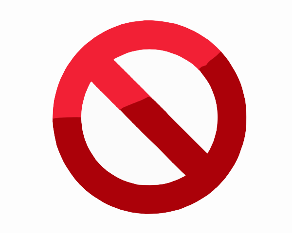 Do Not Symbol clip art - vector clip art online, royalty free ...