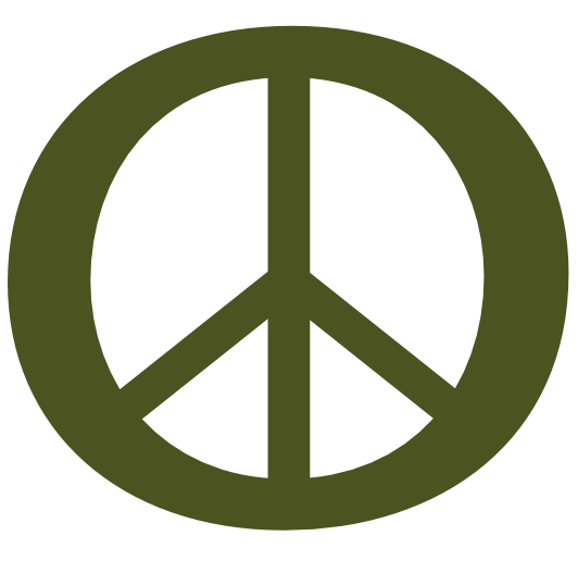 Army Green Peace Symbol 8 SVG Scalable Vector Graphics scallywag ...