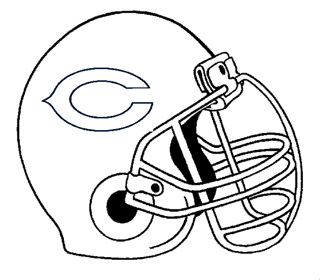 Football Helmet Front Drawing | Clipart Panda - Free Clipart Images