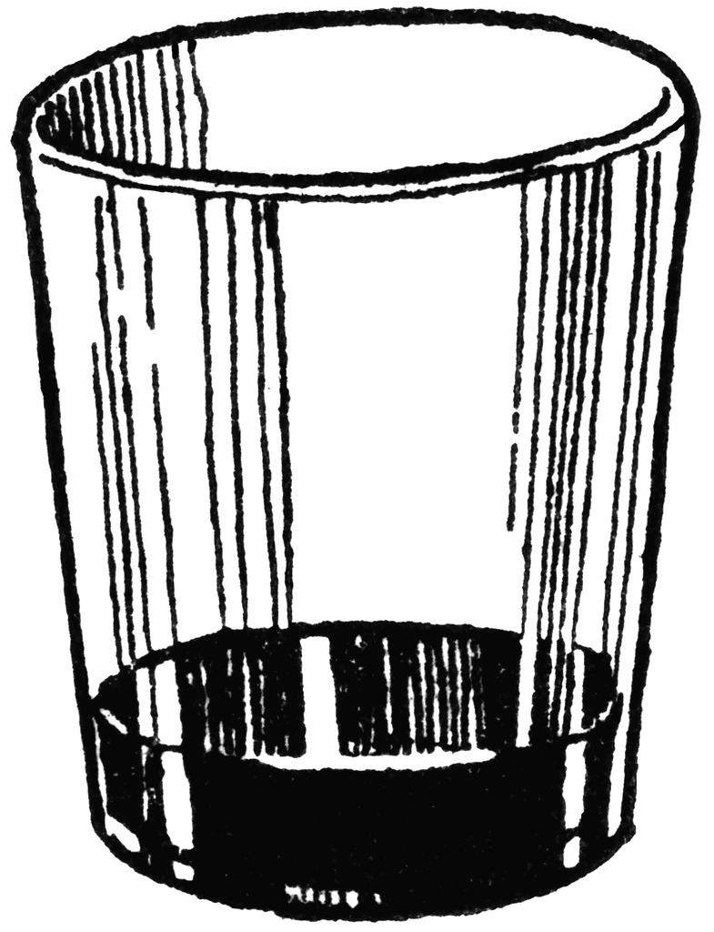 Images For > Empty Glass Clip Art
