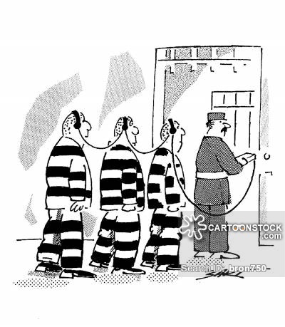 Prison Gang Cartoons and Comics - funny pictures from CartoonStock