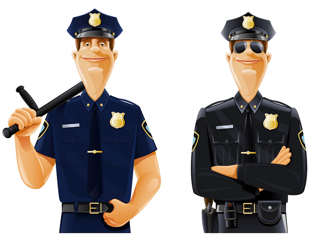 Policeman vector clipart | Vector Graphics Blog