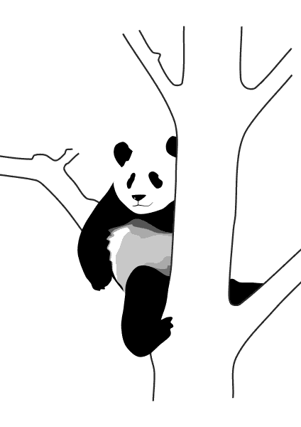 Free Panda Clipart, 1 page of Public Domain Clip Art