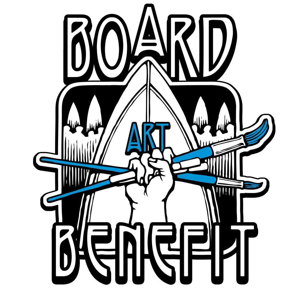 Board Art Benefit – Logo | Matt Beard Design