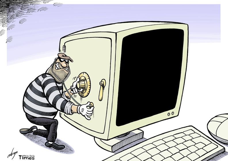 Cartoon Movement - Increasing cyber crime