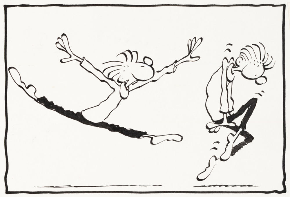 New Exhibit! Line Dancing: A Survey of Dance in Cartoon Art ...