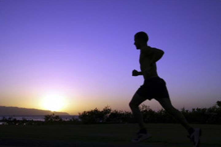Silhouette-of-a-Man-Running- ...