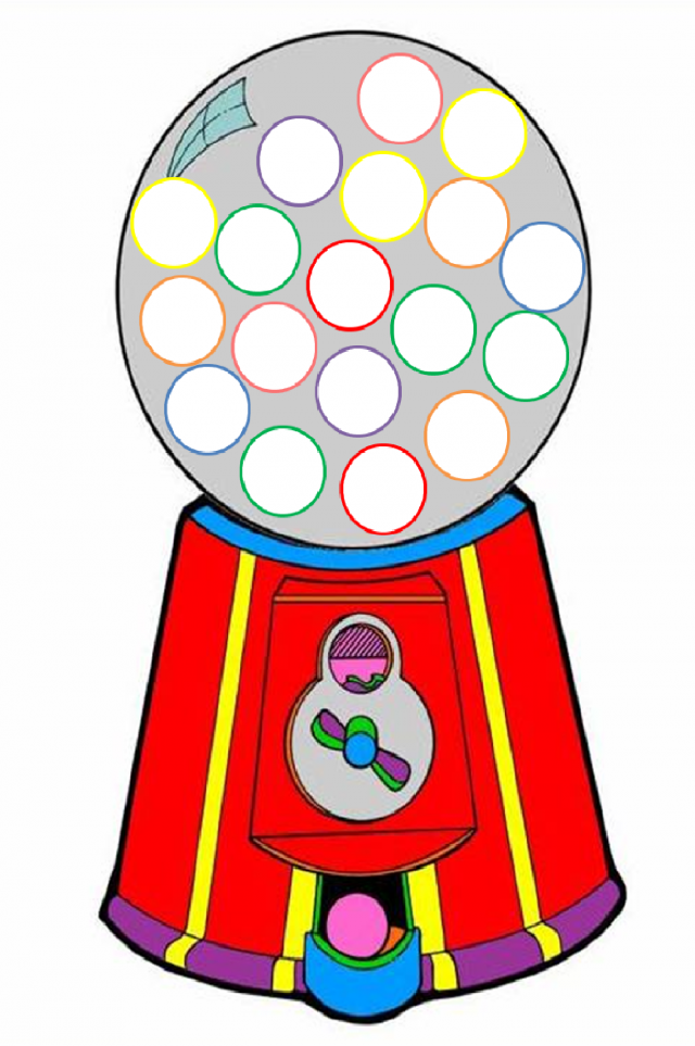 Machine Clipart Viewing Gallery 257355 Bubble Gum Machine Coloring ...
