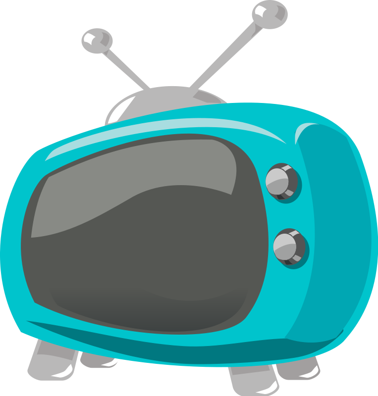 Television comic style Free Vector / 4Vector