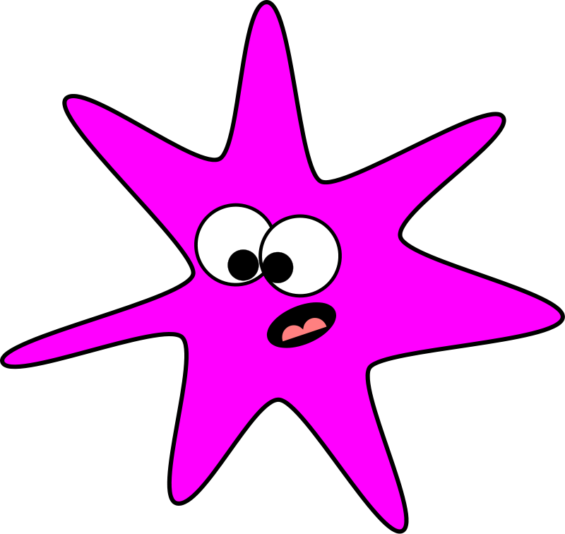Purple Stars Clipart