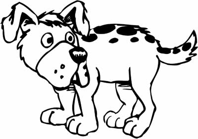 Magical Dog Coloring Pages of Poochies, BowWows, Flea Bags, Mutt ...